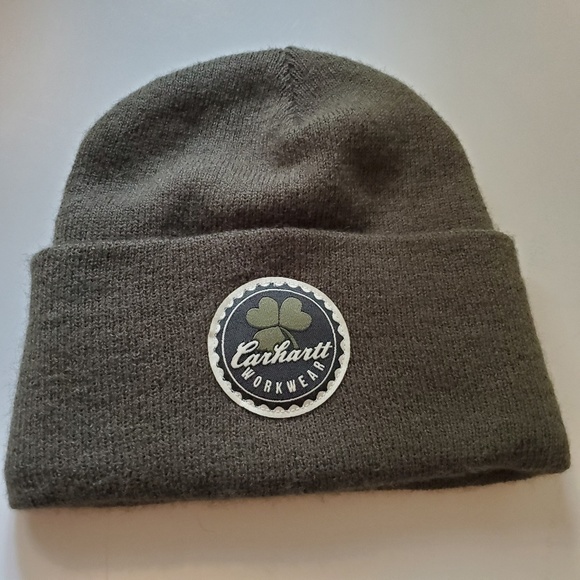 Carhartt St Pattys Day Green Beanie 